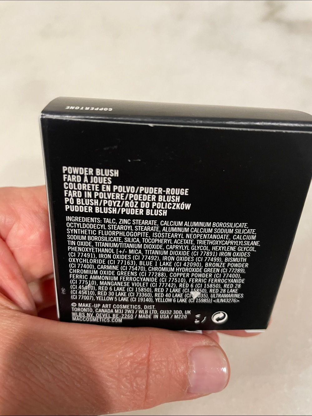MAC Cosmetics Powder Blush — Coppertone - Picture 3 of 6
